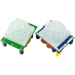 Módulo de Detector de Sensor de movimiento PIR infrarrojo piroeléctrico IR de ajuste de para kits de Raspberry Pi + estuche