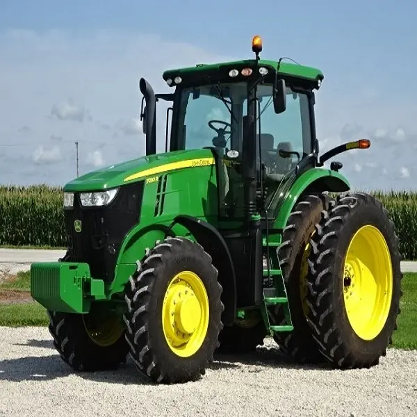 Suministro de fábrica Compre Tractor John Deere barato para trabajos agrícolas 4WD 75HP a bajo precio de descuento y con entrega rápida