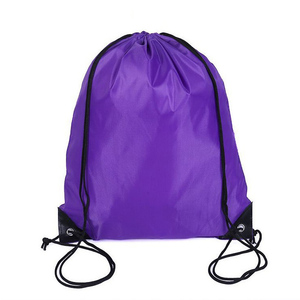 Wholesale Customized Promotional Polyester Nylon Drawstring 30cm Shop and Backpack <strong>Draw</strong> <strong>String</strong> <strong>Bags</strong> - Product Image 4