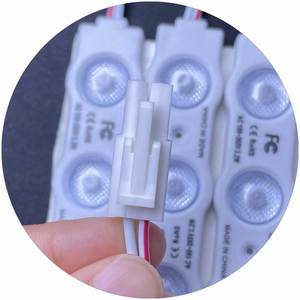 3 cips lens 160 derece 2.2w 3w AC led modülü 220v 110v giriş gerek güç kaynağı ve yan ışık için ışık kutusu - Product Image 5