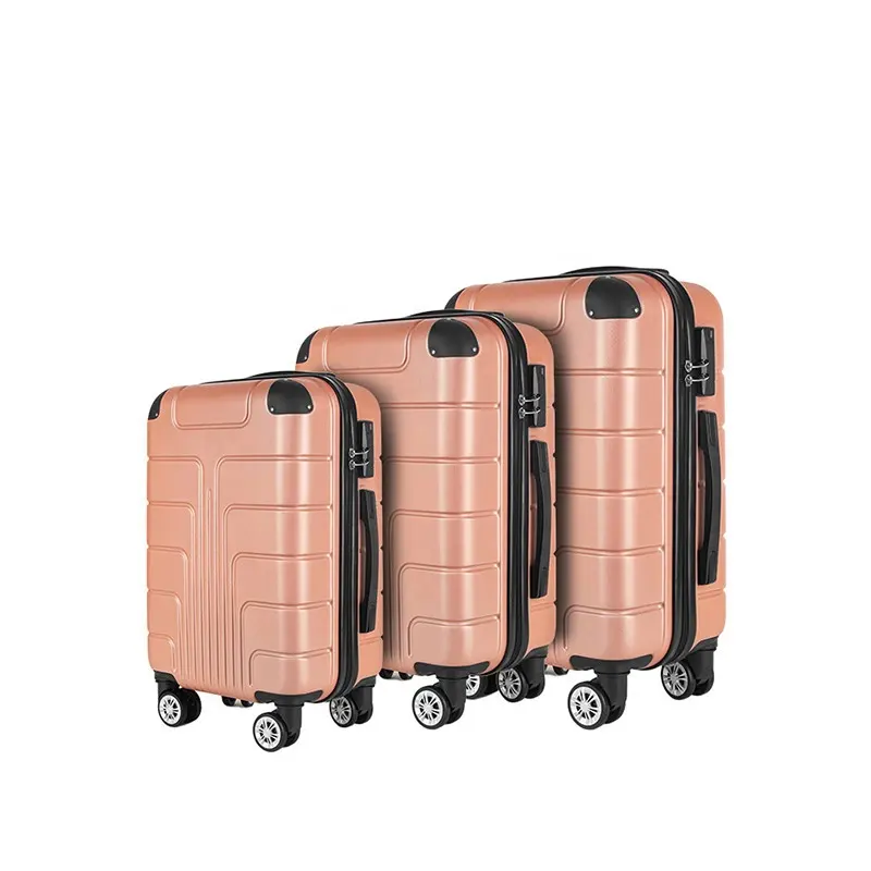 High Quality 20 24 28 Inch ABS material luggage Children Women Men Hard Shell Suitcase Travel Bag Trolley Luggage