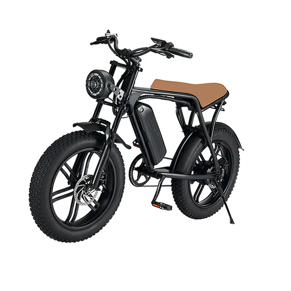 Nzita – vélo électrique 48v, 750w, 20 pouces, 15 Mph, Suspension complète, pliable, gros pneu, e-bike, Fatbike, entrepôt aux états-unis et dans l'ue