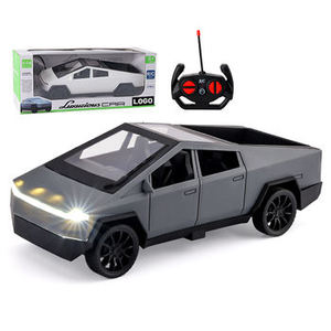 Luckykoo 1:16 uzaktan kumanda araba Tsl simülasyon Diecast araba oyuncak Model T Esla Cybertruck oyuncak alaşım yarış Rc araba için Boy - Product Image 2