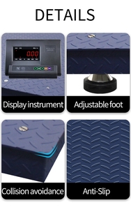 Heavy Duty 3 Ton 5 Ton Industrial Digital Floor <strong>Weighing</strong> Scale With Yaohua A12E <strong>Indicator</strong>