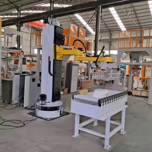 Ein spalt iger Palettier koffer Palettier maschine Automatischer Palet tierer/Roboters tapler für die Flaschen wasser produktions linie - Product Image 2