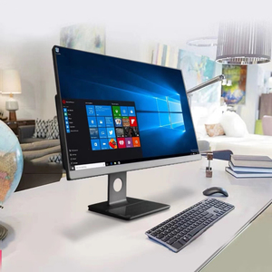 Ordenador de sobremesa con pantalla HD de 23,8 pulgadas, ordenador de sobremesa todo en uno con luz trasera, i3, i5, i7, K6 - Product Image 2