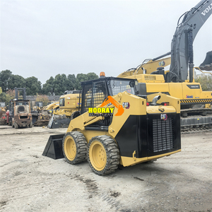 Cargadora de dirección Caterpillar CAT 246D3 de nivel usado con buena función excelentes condiciones de trabajo y a la venta - Product Image 6