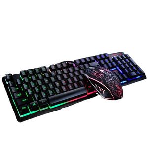 Best Seller Wired <strong>Keyboard</strong> and Mouse Gamer for Laptop and <strong>Desktop</strong> Computer <strong>with</strong> Colorful LED Gaming <strong>Keyboard</strong> Mouse Combos - Product Image 1