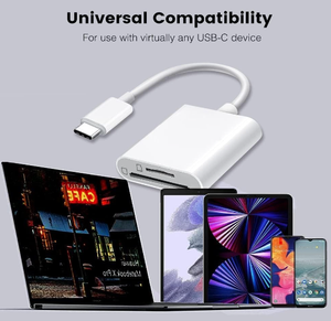 Multi-Function <strong>USB</strong> 2.0 OTG <strong>Card</strong> Reader/Writer External Installation Use for Mobile and PC for ATM - Product Image 4