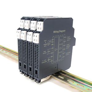 1 entrada 1 salida 4-20mA convertidor de corriente aislador señal equipo eléctrico PT100 transmisor riel de transmisión de temperatura - Product Image 4