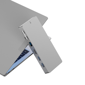 2024 alüminyum 14 in 1 USB C Hub 3.1 HDMII 2.0 4K 60Hz 2K 144 RJ45 1000M masaüstü yerleştirme istasyonu için ON/OFF düğmesi ile