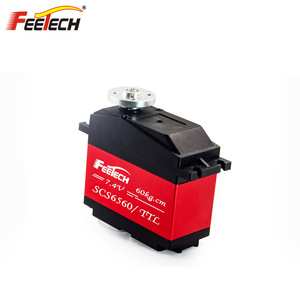 Feetech двухосевой Интеллектуальный серводвигатель с высоким крутящим моментом 60 кг металлический робот компонент для 1/5 автомобиля для мальчиков