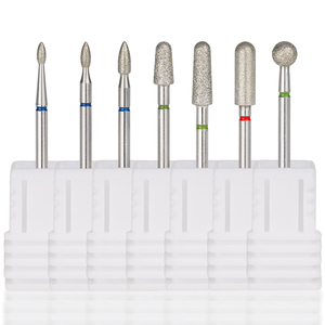 旋转指甲钻用小桶形电动指甲钻锉角质层清洁工具金刚石钻头 - Product Image 4