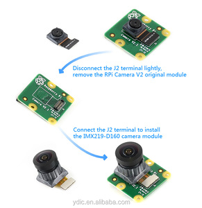 IMX219 módulo de la cámara para la Raspberry Pi Placa de cámara V2 160 grado de visión... 8-megapixel Sensor