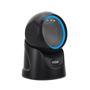 Lector de código de barras de escritorio omnidireccional 2D Escáner de plataforma de código QR Plataforma de escaneo 2d con cable X2 - Product Image 1