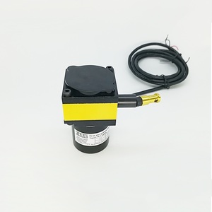 Rango de medida de 600mm, potenciómetro de codificador de cable de dibujo, analógico, 4 ~ 20mA, 0 ~ 5V, 0 ~ 10V