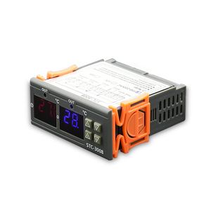 Controlador de temperatura digital Sensor de termostato de control de temperatura de con refrigeración de calefacción ajustable NTC dual - Product Image 4