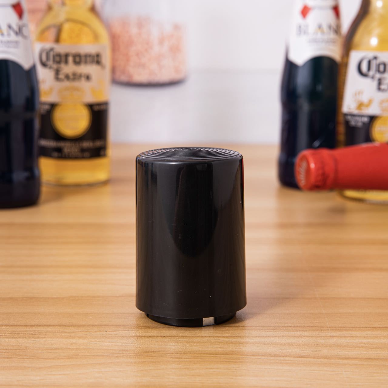 Glossy orange bottle opener