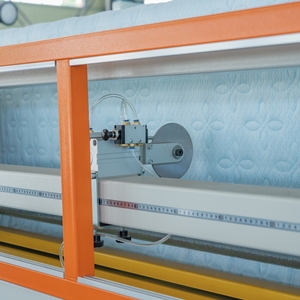 Yatak köpük kesme makinası kumaş şerit kesim makinesi kesici - Product Image 6