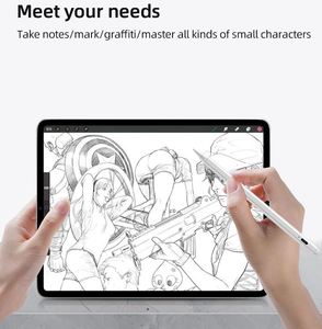 批发有源电容式触控笔适用于iPad iPhone金属塑料图形平板电脑笔触觉响应类似于苹果 - Product Image 4