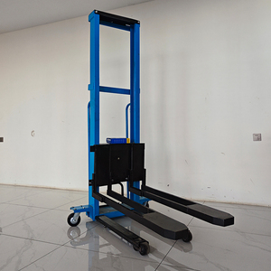 Remote Control Self Loading <strong>Stacker</strong> Forklift 0.5Ton 1Ton Portable <strong>Unloading</strong> Goods Cargo Lift <strong>Stacker</strong> Factory - Product Image 2