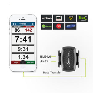 เซ็นเซอร์วัดความเร็วและรอบขาจักรยาน BT4.0/ANT แอปคอมพิวเตอร์จักรยาน ถ่ายโอนข้อมูลไร้สาย มาตรวัดความเร็วจักรยาน - Product Image 2