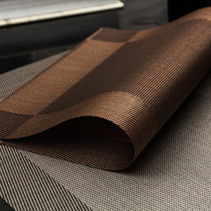 欧式 PVC 餐垫防水餐桌垫双色防滑耐热表垫 - Product Image 5