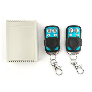 433 315 MHz relè Wireless telecomando RF trasmettitore e ricevitore DC12V prezzo interruttore con rotolamento codice fisso in metallo - Product Image 5