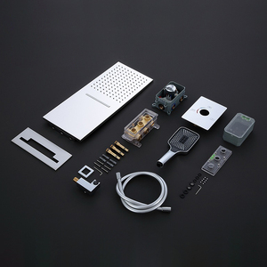 Concealed Shower <strong>Mixer</strong> Set Bathroom Washroom <strong>Mixer</strong> Faucet System 2 Function Way Rectangle <strong>Top</strong> Shower and Handheld 3 Three Mode - Product Image 6