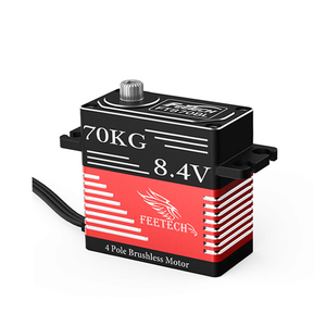 Feetech FT870BL 7,4 В 75 кг водонепроницаемый титановый бесщеточный двигатель 180 градусов Дрон сервопривод для роботов Радиоуправляемый автомобиль робот программируемый - Product Image 4