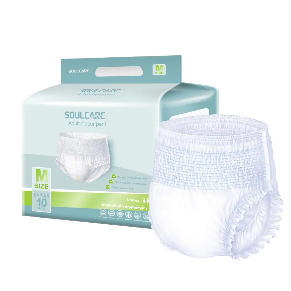 Haute Absorption Jetable D'incontinence Adulte Couche-Culotte Couche-Culotte