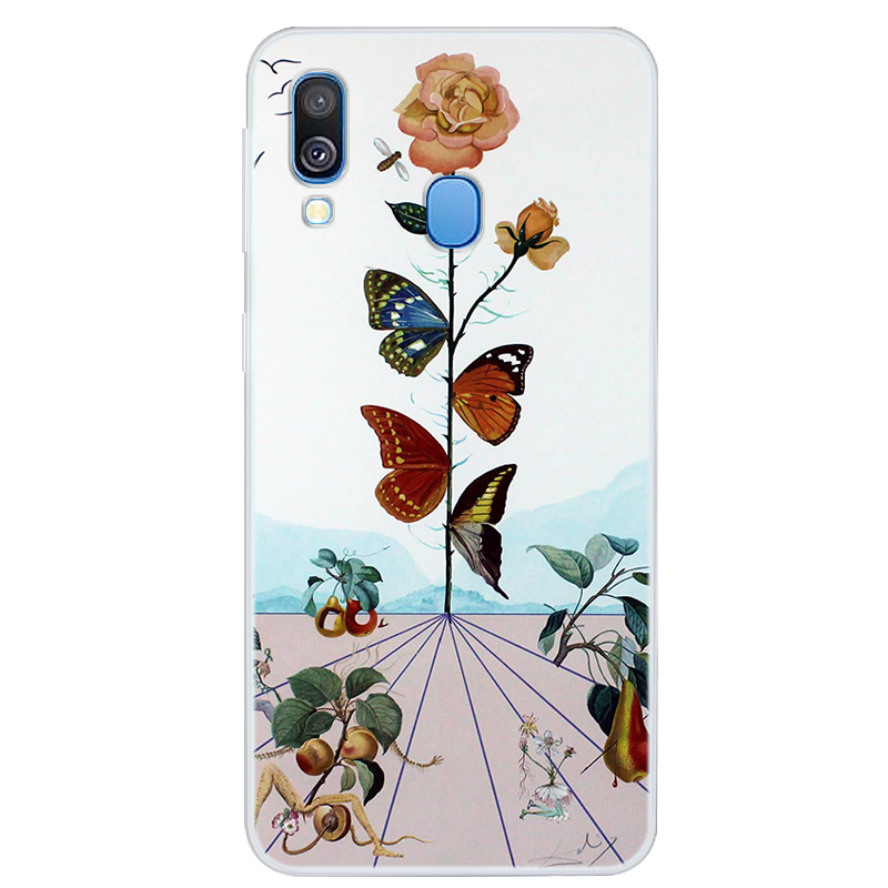 Papillon et fleurs