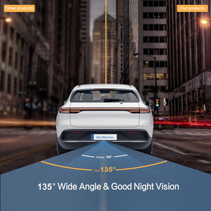 Easy Fit Solar Power US License Plate <strong>Wireless</strong> <strong>Reverse</strong> Camera with Parking Lines with New Design 4.3inch TFT LCD Display Monitor - Product Image 4