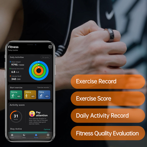 Schlaf-Tracking Fitness intelligenter Gesundheitsring intelligente Erkennung Frau Ringe Hersteller Paare wasserdichte intelligente Ringe