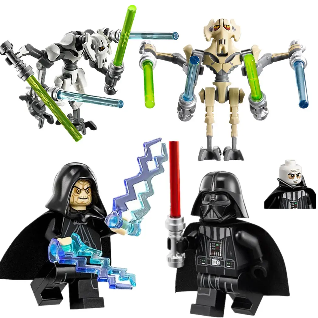 Offre Spéciale série StarWars dark vador Yoda Chewbacca Rancor Mini figurines bloc de construction jouets pour enfants