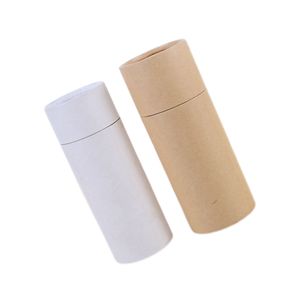 批发大型生态迷你圆形容器盒回收工艺纸芯管定制印刷包装纸板纸管 - Product Image 3