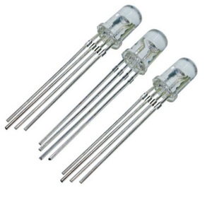 ไฟกระพริบอัตโนมัติ LED RGB 5มม. (แพคเกจ F5) แฟลชสีแดง/เขียว/น้ำเงิน3-PIN/4-Pin - Product Image 1