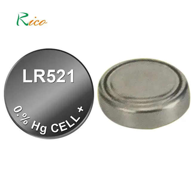 Ag0 Alkaline Knoopcel Batterij Niet-Oplaadbare Lr521 1.5V