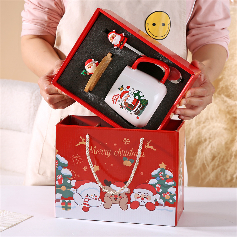 caja de regalo color madera A