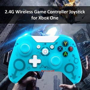 ตัวควบคุมเกมไร้สาย2.4GHz,สำหรับ Xbox One คอนโซลเล่นเกมน้ำหนักเบาและสั่นสะเทือนสำหรับ Xbox One คอนโซลมอเตอร์คู่ - Product Image 4