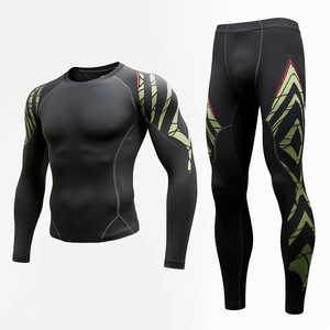 Áo rashguard chất lượng cao bán buôn tay dài MMA, áo rashguard BJJ in theo yêu cầu, bộ áo rashguard nam - Product Image 6