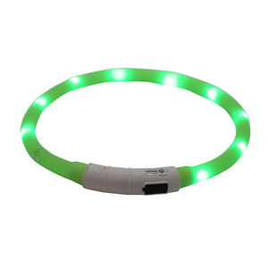 ปลอกคอสัตว์เลี้ยง LED,ปลอกคอสุนัขชาร์จไฟเรืองแสงแบบ USB ชาร์จไฟได้ปลอกคอแมวสำหรับสัตว์เลี้ยงขนาดเล็กกลางขนาดใหญ่ - Product Image 6