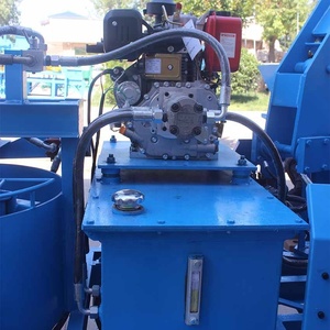 Ladrillos de enclavamiento de suelo móvil de 2-20M que forman la máquina de bloques hidráulicos M7MI Twins Earth Press Brick machine - Product Image 3