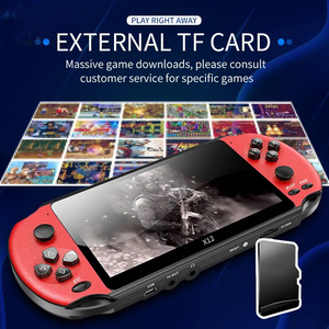 5.1นิ้วมินิคลาสสิก X12บวกเกมคอนโซลมือถือแบบพกพาเครื่องเล่นวิดีโอเกมคอนโซลเกมมือถือ