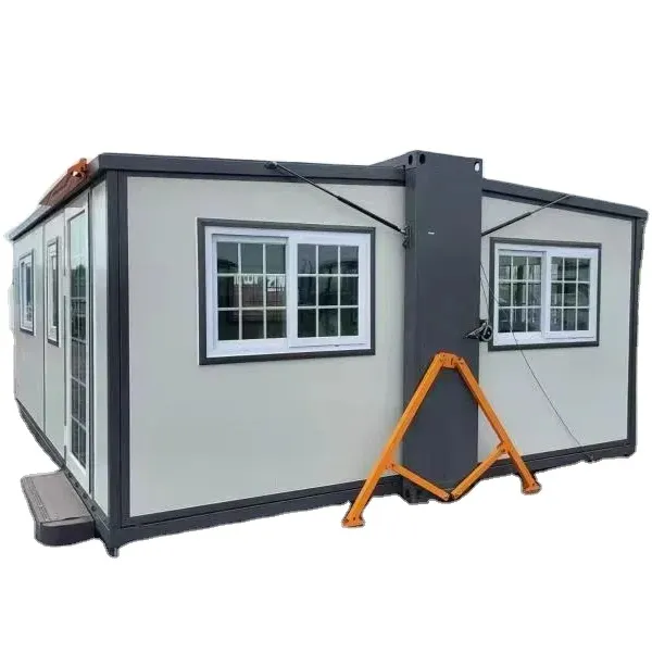 Modern Portable Mobile Home 6 sets in 40HQ Container Prefab Tiny Office Foldable Prefabricated Expandable Container House