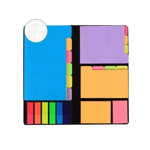 Divider Sticky Notes Set Super Sticky Page Markers Prioritize with Color <strong>Coding</strong> Ruled Dotted Index Tabs Labels - Product Image 1