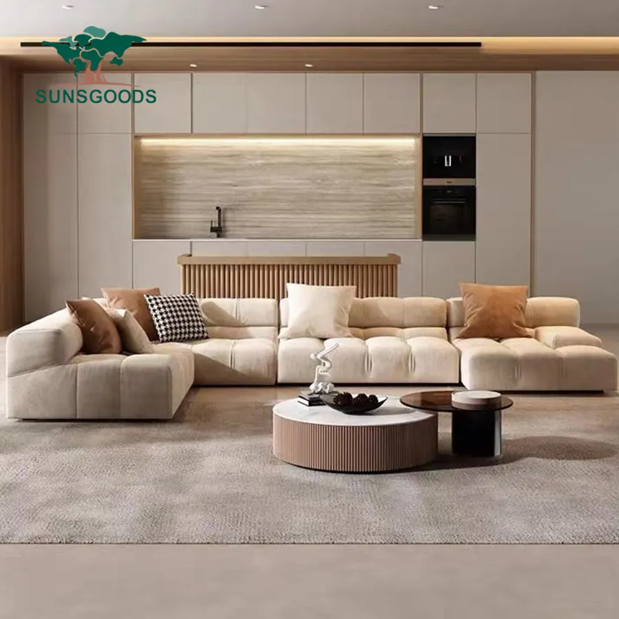 Set di divani moderni lussuosi nordici turchi moderni piccoli appartamenti contemporanei design minimalista divano da soggiorno