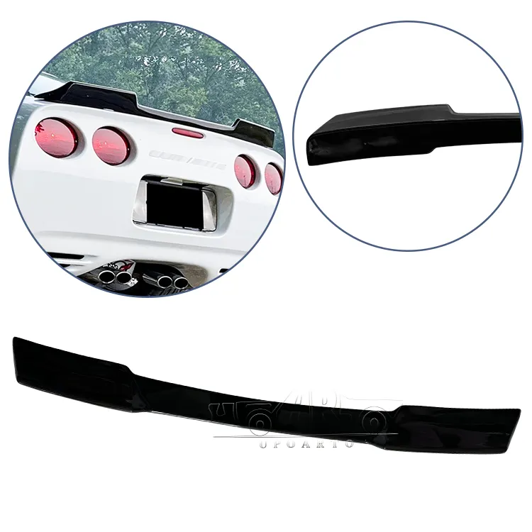 Auto Refit Bodykit ABS fibra de carbono ZR1 estilo trasero maletero tapa alerón para Chevrolet Corvette C5 1997-2004