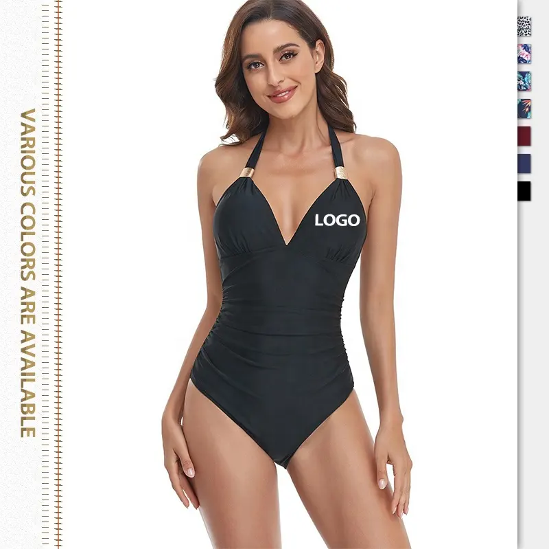 2022 vente chaude mode grande taille XL XXL une pièce maillot de bain dos nu ceinture maillot de bain bikini pour grosse femme