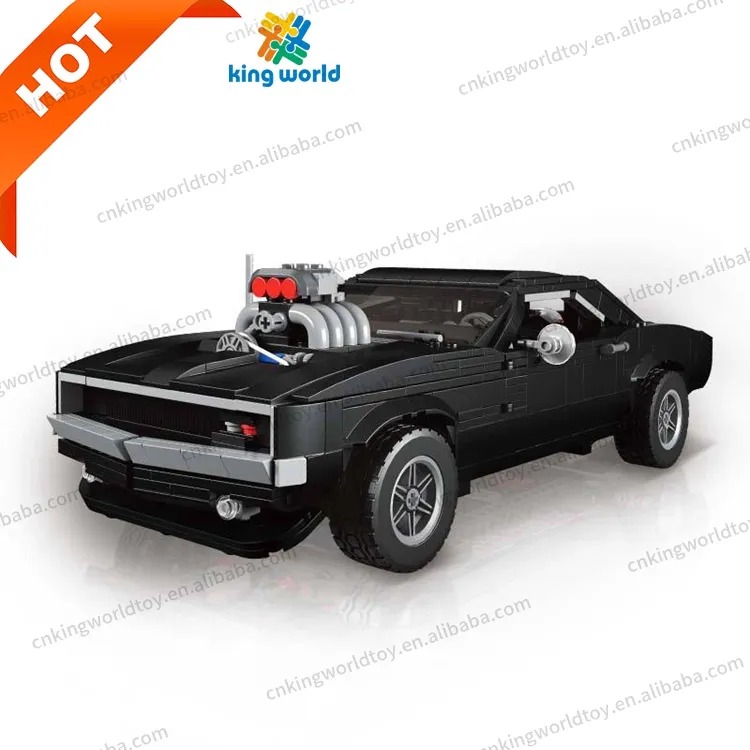 MOULD KING 10028, juguetes de construcción de coches de carreras técnicos para niños, modelo de coche de carga con caja de exhibición, regalo de cumpleaños, ladrillos MOC para niños
